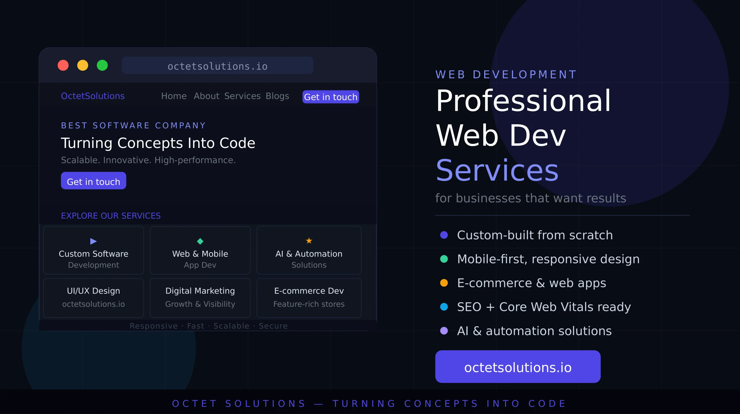 Professional Web Development Services for Businesses