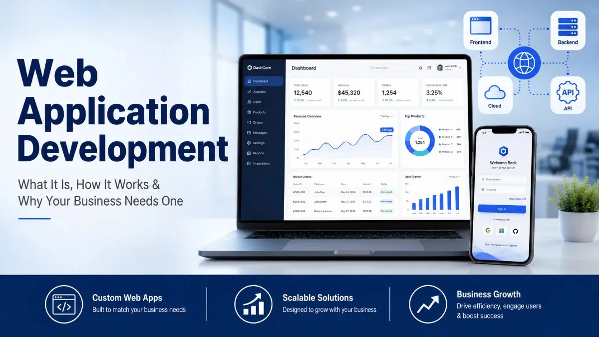 Web application development